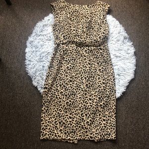 Animal print dress